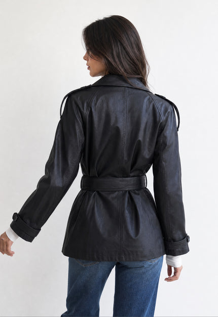 CHAQUETA ARMONIAS EFECTO PIEL VERONA