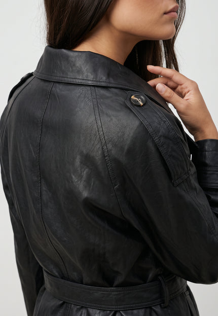 CHAQUETA ARMONIAS EFECTO PIEL VERONA