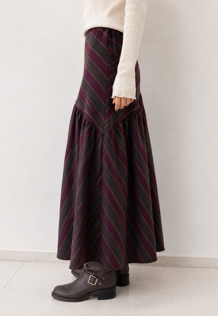 FALDA ARMONIAS TEEN MIDI RAYAS