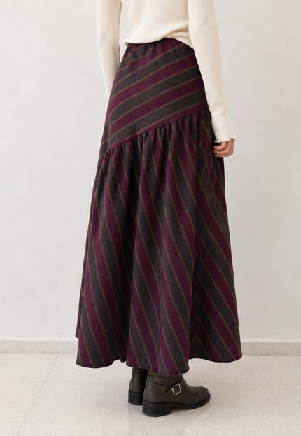 FALDA ARMONIAS TEEN MIDI RAYAS