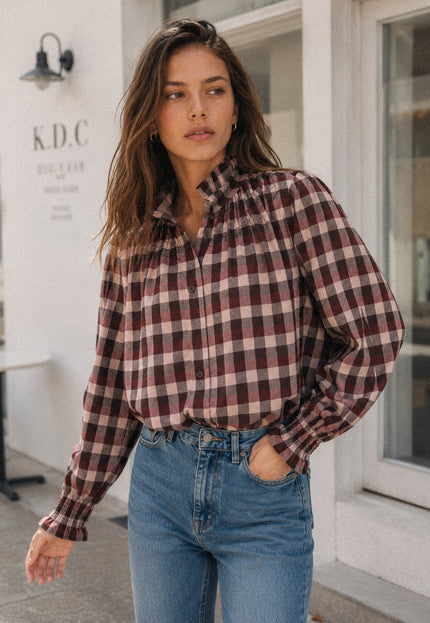 BLUSA ARMONIAS TEEN CUADROS