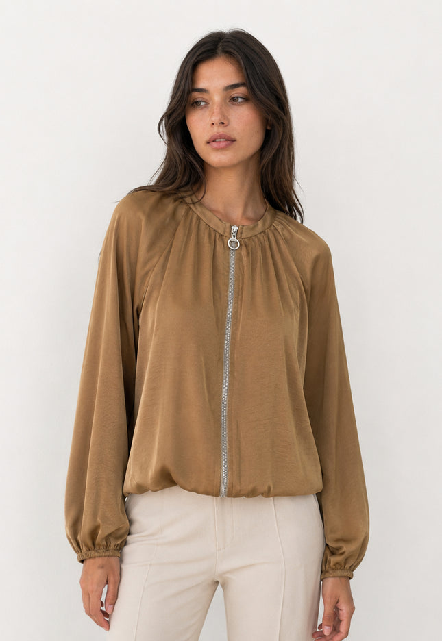 BOMBER ARMONIAS SATINADO