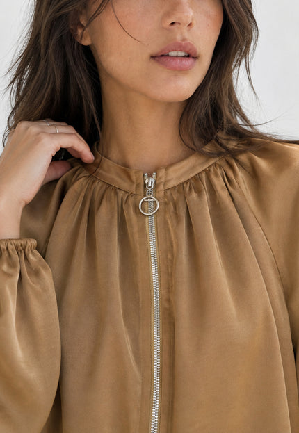 BOMBER ARMONIAS SATINADO