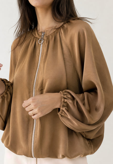 BOMBER ARMONIAS SATINADO