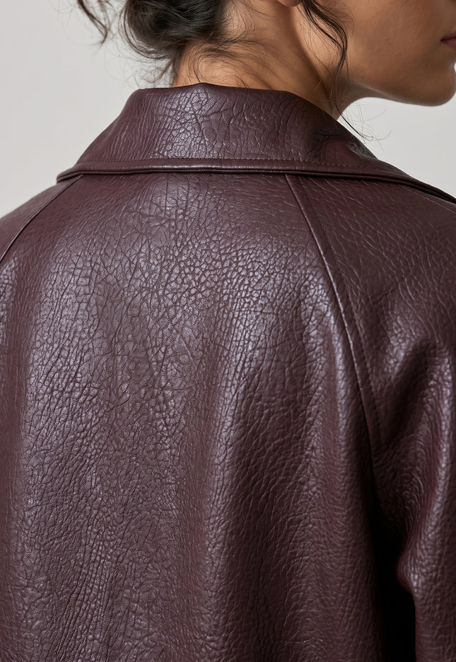 CHAQUETA ARMONIAS EFECTO PIEL GIRONA