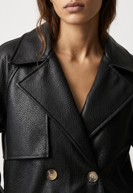 CHAQUETA ARMONIAS EFECTO PIEL GIRONA