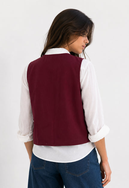 CHALECO ARMONIAS BORDADOS