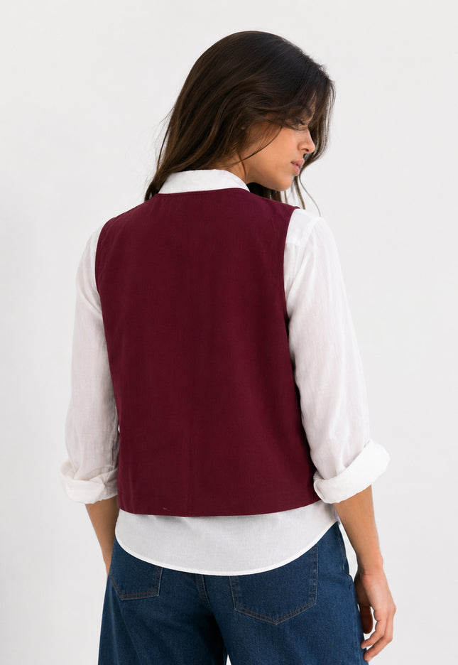CHALECO ARMONIAS BORDADOS