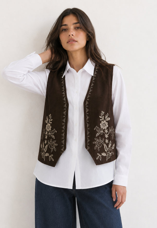 CONJUNTO CAMISA Y CHALECO
