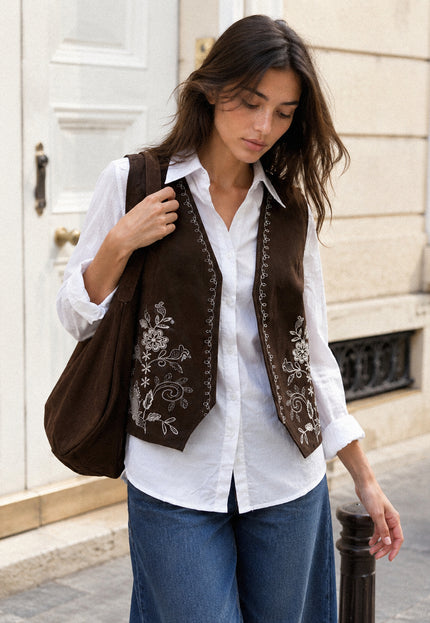 CONJUNTO CAMISA Y CHALECO