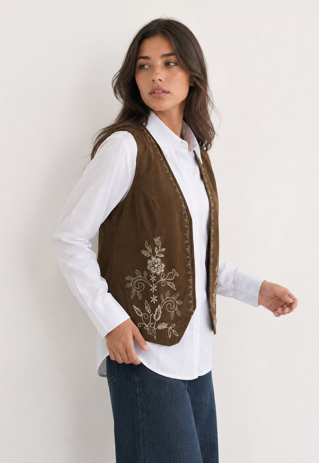 CONJUNTO CAMISA Y CHALECO