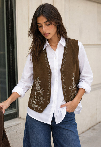 CONJUNTO CAMISA Y CHALECO