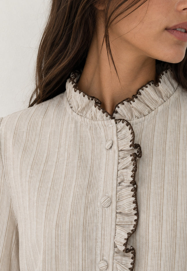 CAMISA ARMONIAS TEXTURA RAYAS