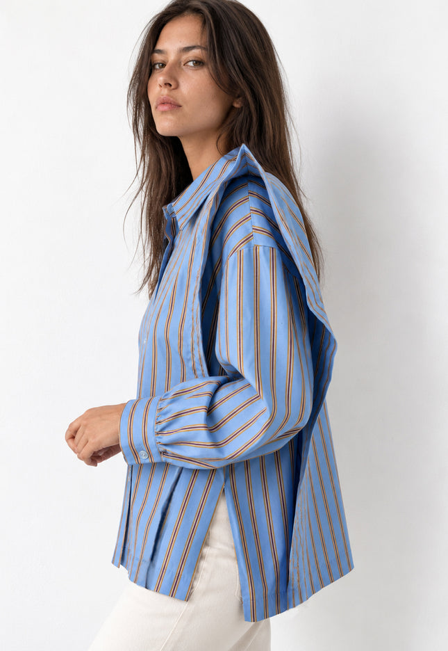 CAMISA ARMONIAS OVERSIZE POPELÍN