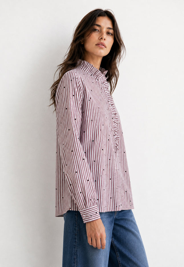 CAMISA ARMONIAS RAYAS CORAZONES