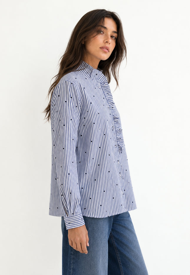CAMISA ARMONIAS RAYAS CORAZONES