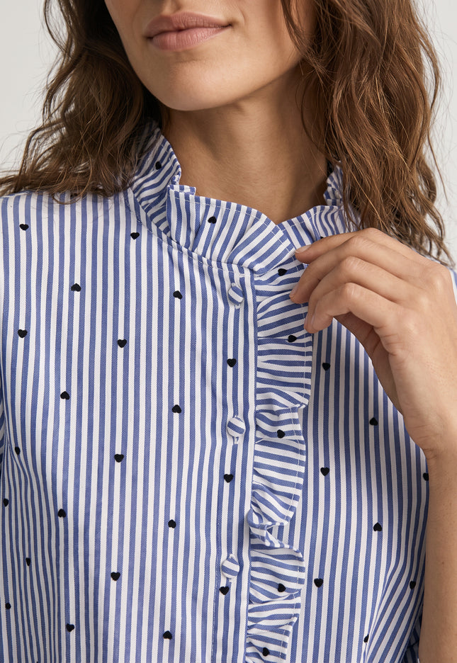 CAMISA ARMONIAS RAYAS CORAZONES