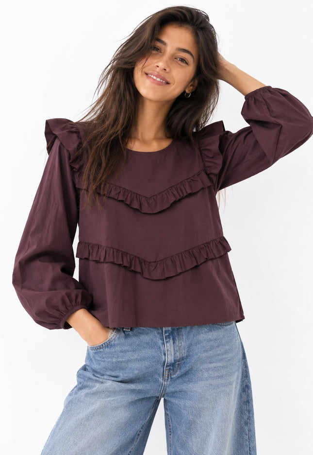 BLUSA ARMONIAS TEEN POPELÍN