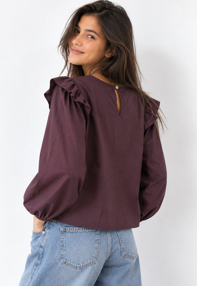 BLUSA ARMONIAS TEEN POPELÍN