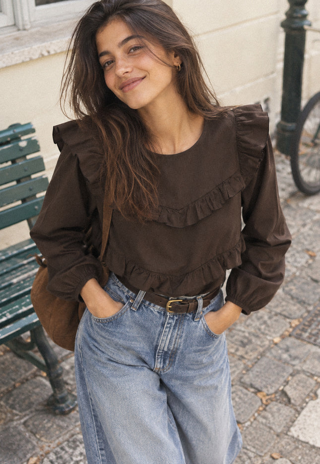 BLUSA ARMONIAS TEEN POPELÍN
