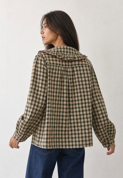 BLUSA ARMONIAS PREMIUM CUADROS