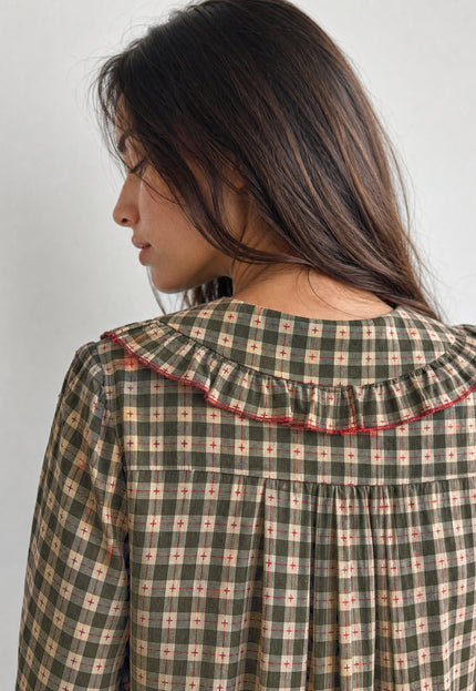 BLUSA ARMONIAS PREMIUM CUADROS