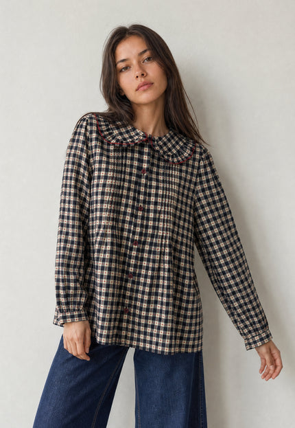 BLUSA ARMONIAS PREMIUM CUADROS