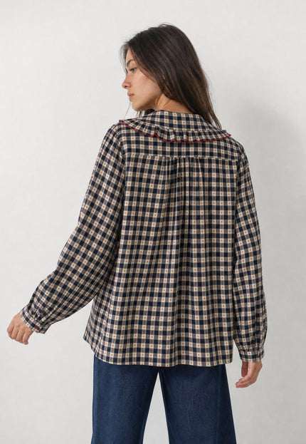 BLUSA ARMONIAS PREMIUM CUADROS