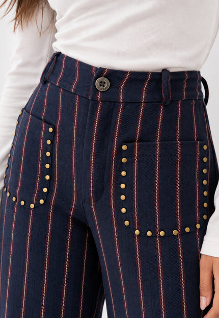 PANTALÓN ARMONIAS TEEN RAYAS TACHUELAS