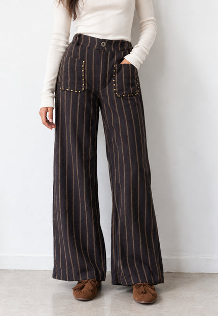 PANTALÓN ARMONIAS TEEN RAYAS TACHUELAS