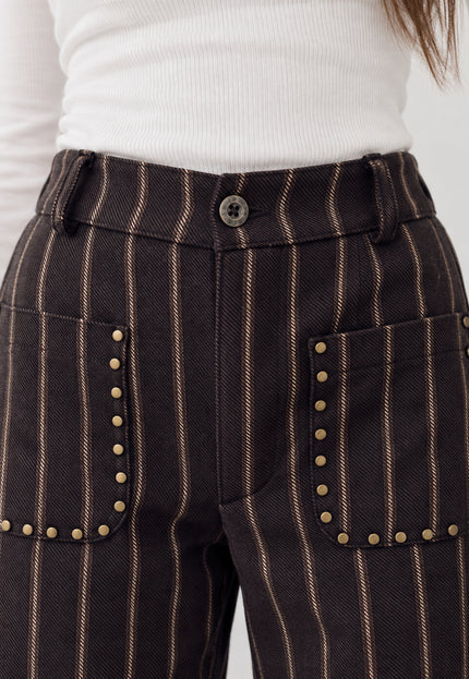 PANTALÓN ARMONIAS TEEN RAYAS TACHUELAS