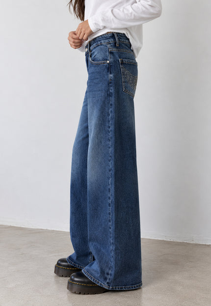 JEANS ARMONIAS TEEN STRASS ALAS