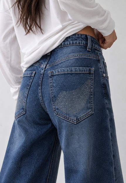 JEANS ARMONIAS TEEN STRASS ALAS