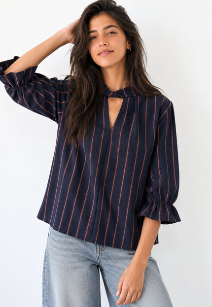 BLUSA ARMONIAS TEEN ALGODÓN RAYAS