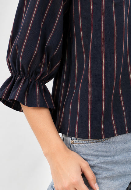 BLUSA ARMONIAS TEEN ALGODÓN RAYAS