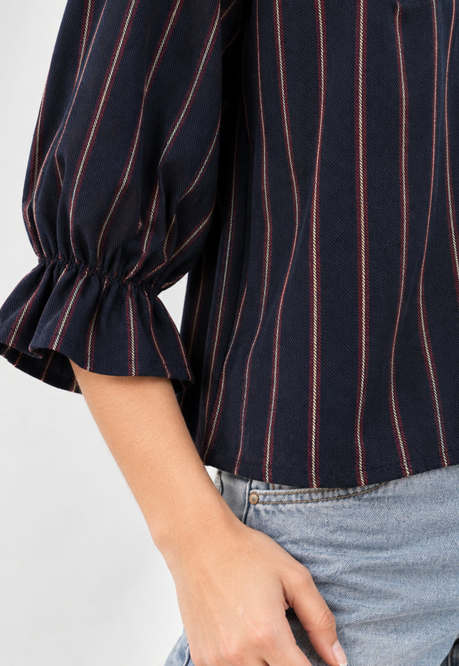 BLUSA ARMONIAS TEEN ALGODÓN RAYAS