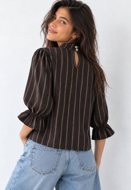 BLUSA ARMONIAS TEEN ALGODÓN RAYAS