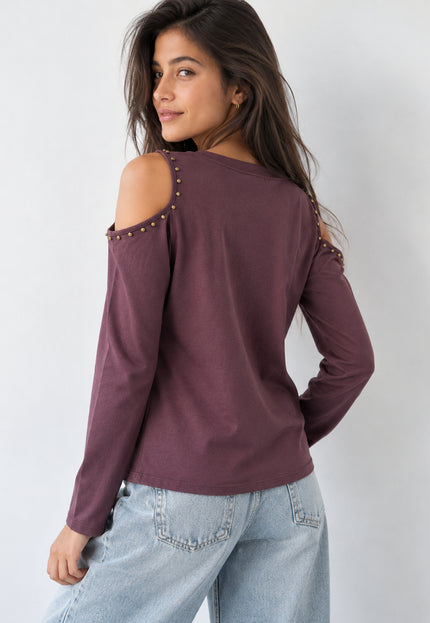 CAMISETA ARMONIAS TEEN CUT OUT TACHUELAS