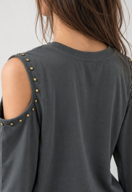 CAMISETA ARMONIAS TEEN CUT OUT TACHUELAS