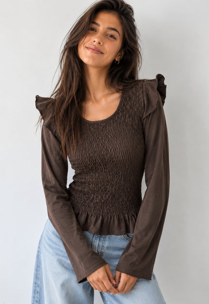 BLUSA ARMONIAS TEEN FRUNCIDO