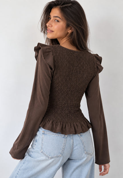 BLUSA ARMONIAS TEEN FRUNCIDO