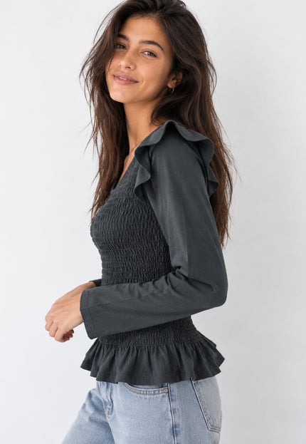 BLUSA ARMONIAS TEEN FRUNCIDO