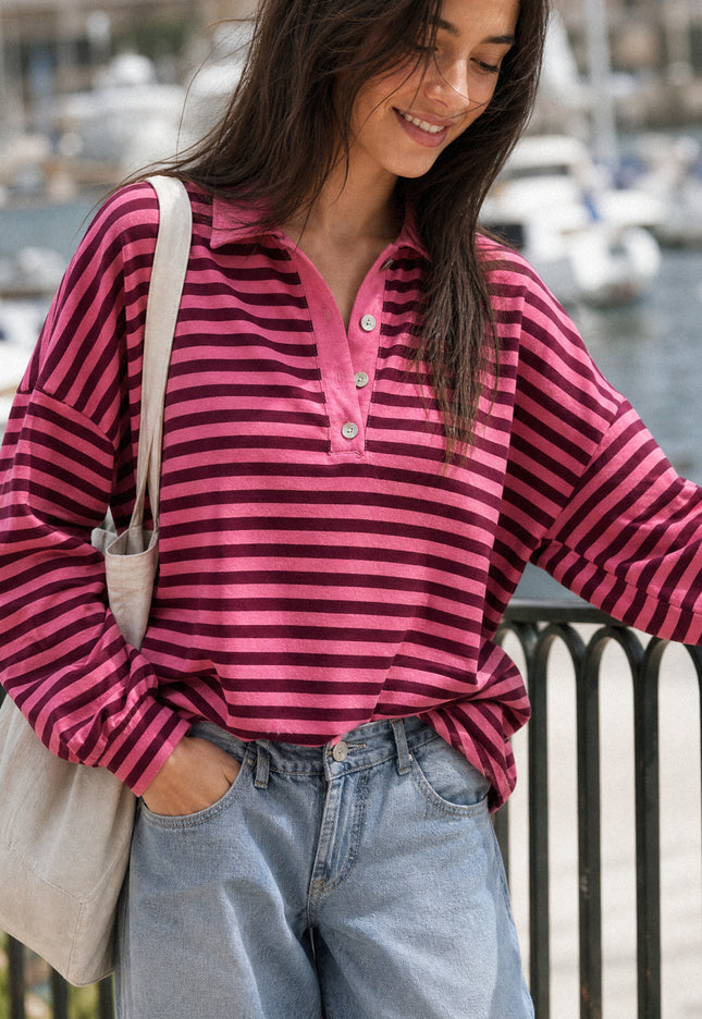 CAMISETA ARMONIAS TEEN CUELLO POLO