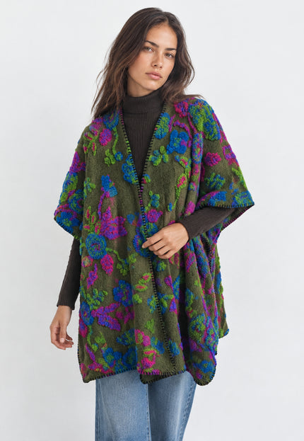 PONCHO ARMONIAS LANA