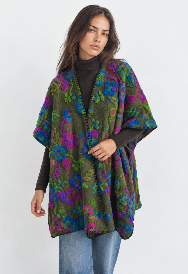 PONCHO MASSIMA GRAZIA LAINE