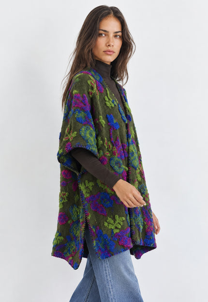 PONCHO ARMONIAS LANA