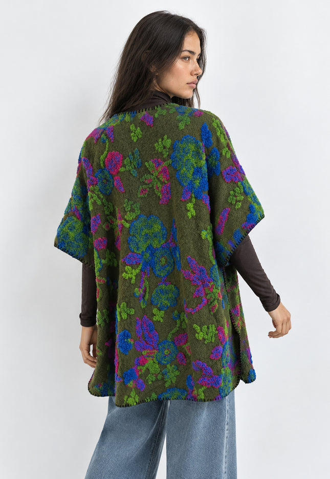 PONCHO MASSIMA GRAZIA LAINE