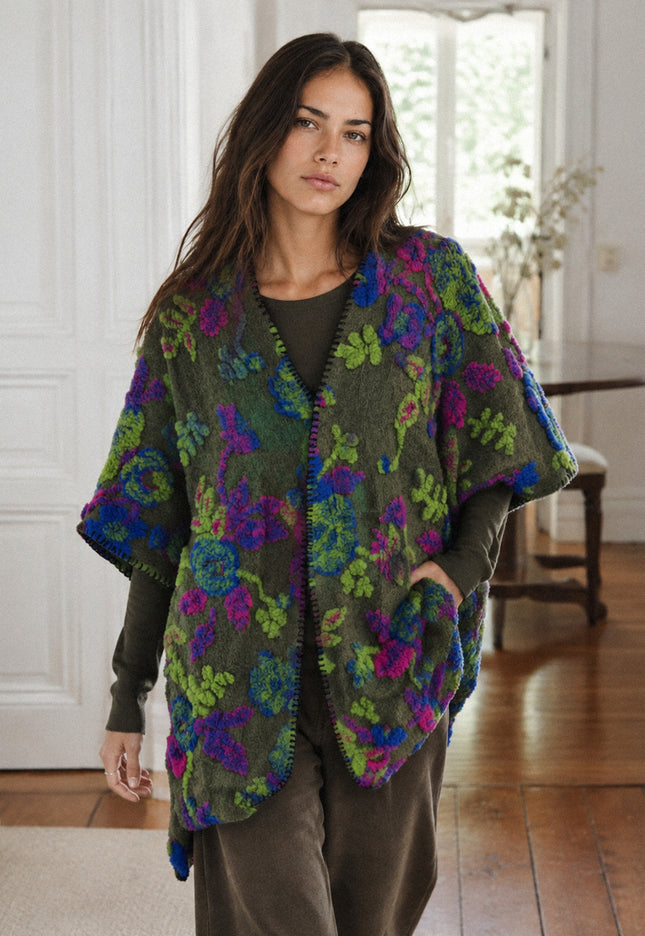 PONCHO MASSIMA GRAZIA LAINE