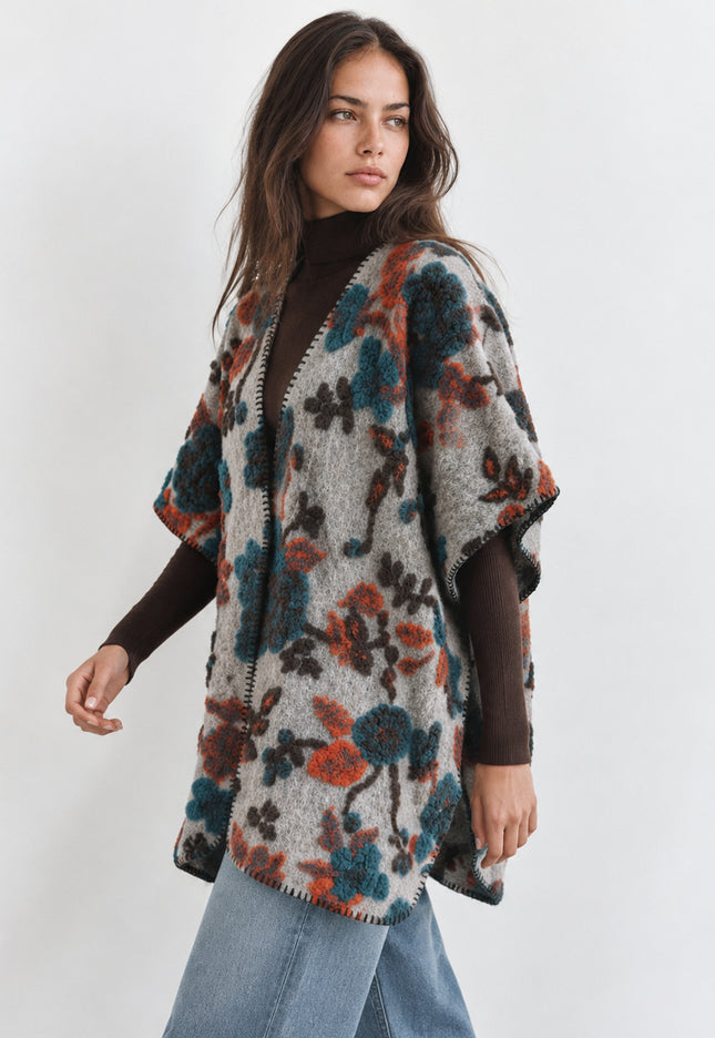 PONCHO MASSIMA GRAZIA LAINE