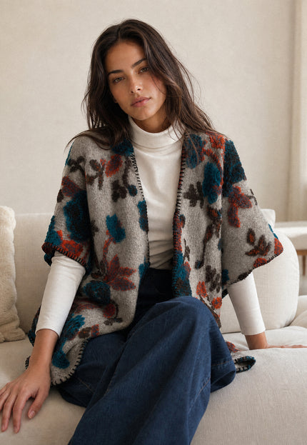 PONCHO ARMONIAS LANA